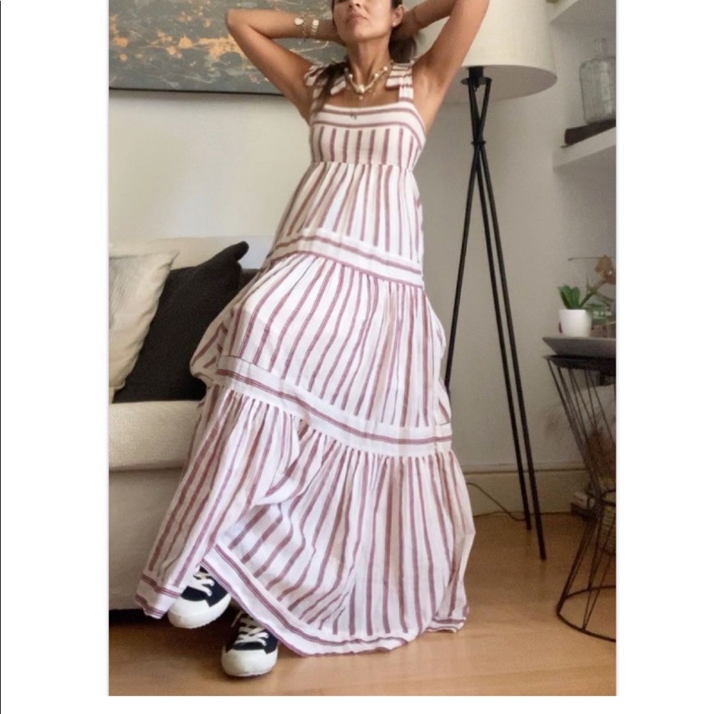 Mango cotton long dress bloggers fav - Picture 5 of 16